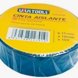 Cinta Aislante 3/4 x 20 Y 18 mm Uyustools - AZUL