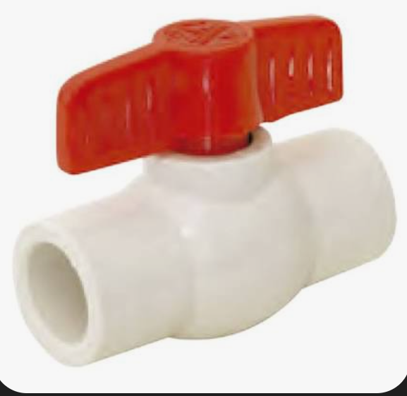 Llave paso 1/2 ECONÓMICO sin rosca UYUSTOOLS