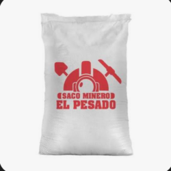 Saco Costal Minero 55cm x 99cm RAYMA blanco