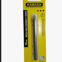 Broca Ceramica o Vidrio 10mm 3/8 KAMASA - porcelanato mayolica