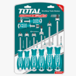 Desarmador Juego 8 Piezas TOTAL