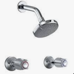 Mezcladora para ducha con universales Cromada VAINSA