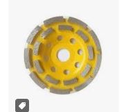 disco para pulir concreto 4 1/2 2 Filas WING cemento