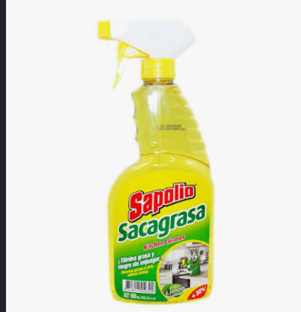 Quita Grasa Gatillo SAPOLIO 650ml Limón - saca grasa