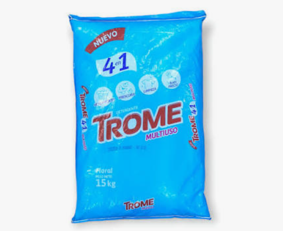 Saco Detergente industrial TROME 15 Kilos