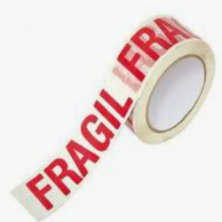 Cinta de embalaje FRAGIL 2 pulgadas x 100 yardas