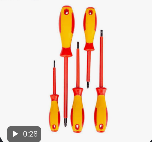 Juego 5 Desarmador de Electricista WISEUP