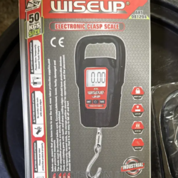 Balanza Bascula de Gancho Electrónico 50kg WISEUP