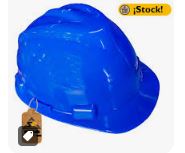 Casco PROTECTOR Economico THUNDER AZUL