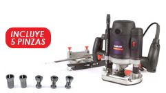 Fresadora Ruteadora de Superficie 2200W Makute - 6000 - 22000 r/min.