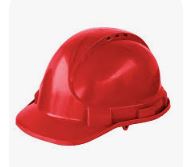 Casco PROTECTOR Economico THUNDER ROJO