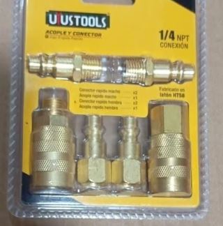 Acople Rapido 6 PCS 1/4 UYUSTOOLS