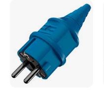 enchufe schuko AZUL 16 amp para GENERADOR