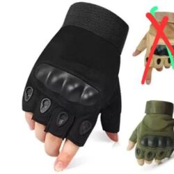 Guante Tactico para MOTO Y OTROS - medio dedo