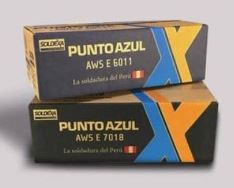 Electrodo soldadura 6011 1/8 PUNTO AZUL 18 pares