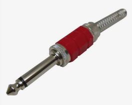 Plug Mono 6.3 ESPECIAL ROJO - Audio