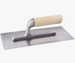 Plancha Empastar Mango de Madera WISEUP