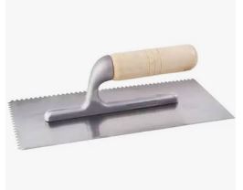 Plancha Empastar Mango de Madera WISEUP