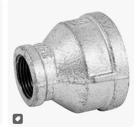 Reduccion campana de Fierro Galvanizado 2 a 1/2