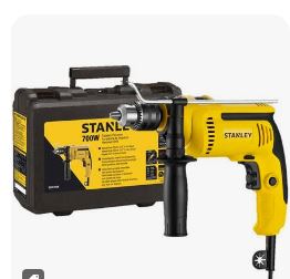 Taladro Percutor de 700W STANLEY con maleta