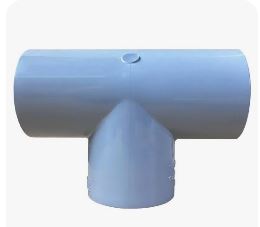 Tee agua 2 x 90 Sin rosca - INYECTOPLAST