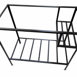 Soporte Metálico para Lavadero Acerado - Galvanizado 75 x 40 cm