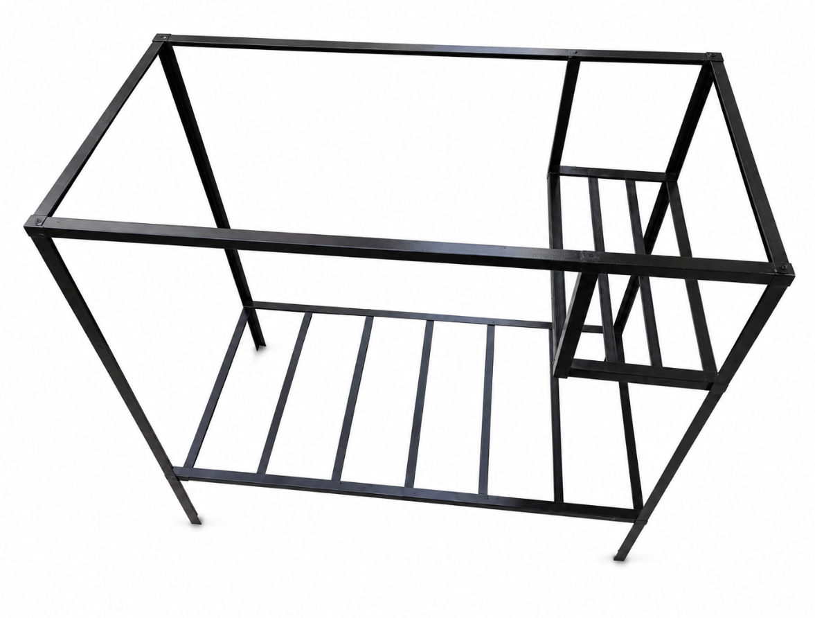 Soporte Metálico para Lavadero Acerado - Galvanizado 96 x 43 cm