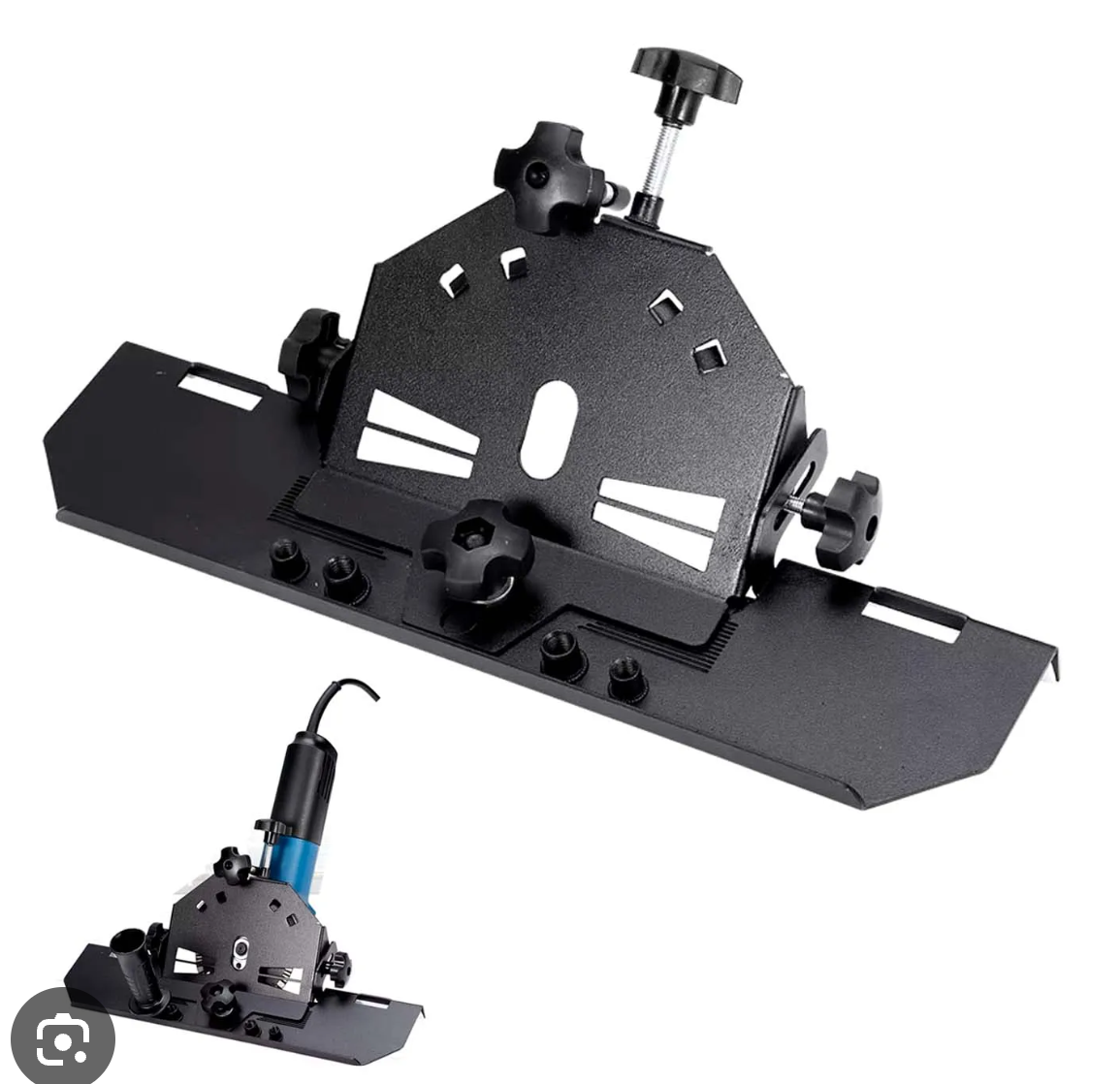 Base adaptador para Amoladora corte 45 grados - esmeril