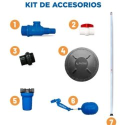 Kit Completo de Accesorios de Repuesto para Tanque de Agua
