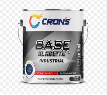 Pintura Esmalte BASE AL ACEITE industrial 1 Galón - Azul Naval