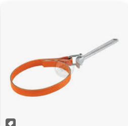 Llave para filtro banda Hule 6 1/2 TRUPER - extractor