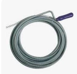 Alambre de acero Desatorador de Tuberías - 8mm x 3 Metros