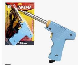 Cautin TAKEMA tipo pistola 30-70w punta de Plata