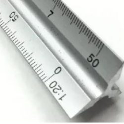 Escalimetro de Aluminio DELTA