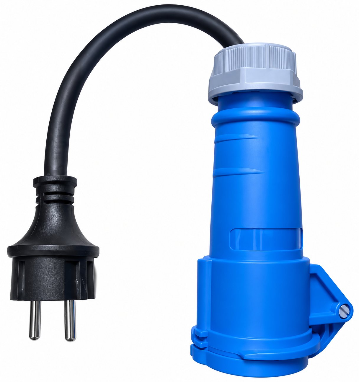 Enchufe SCHUKO mas toma aerea 16Amp 3 Pines 240V IP44 SUNLIGHT