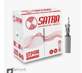 cable UTP RJ45 CAT 6 SATRA PURO COBRE