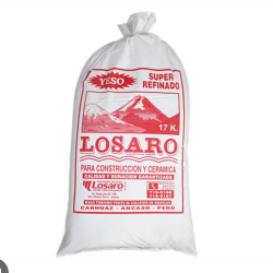 Yeso de construcción en Bolsa 20 Kg