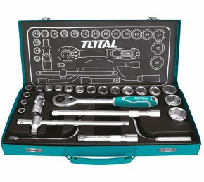 Juego de dados carro auto 1/2 24 piezas TOTAL THT141253