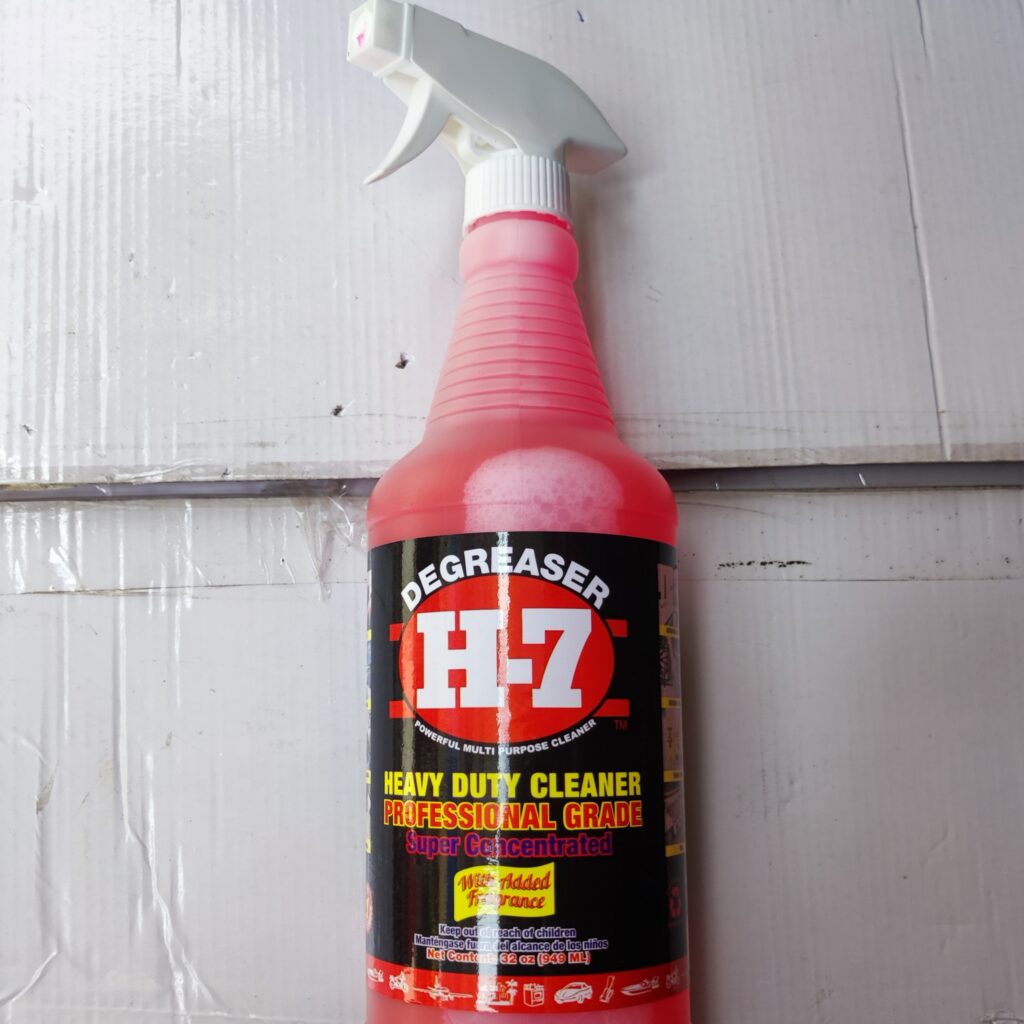 Desengrasante industrial 1 litro H-7 Quita grasa DEGREASER