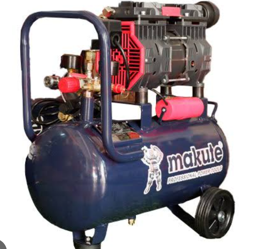 Compresora 1.5 hp 25 litros MAKUTE SIN ACEITE - SILENCIOSO