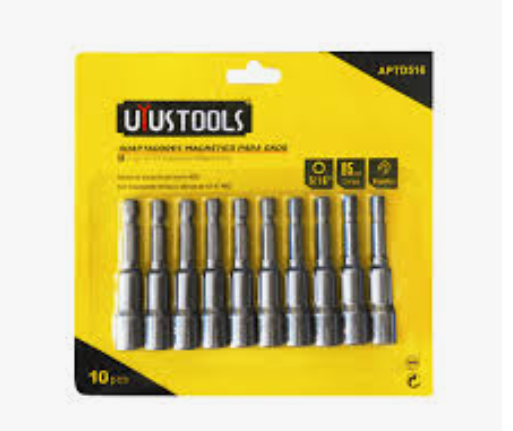 Adaptador Magnetico 5/16 uyustools Unidad DADO PARA AUTOPERFORANTE