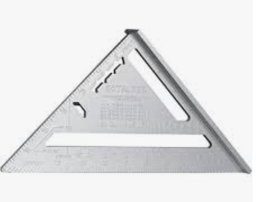 Escuadra triangular 7 de aluminio para muros UYUSTOOLS