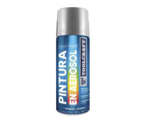 Pintura Spray ALUMINIO Alta temperatura TOOLCRAFT