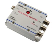 amplificador de señal tv cable 4 vias 30DB 50hz miyako