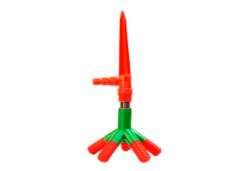 Aspersor riego PVC 4 salidas