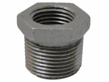 Reduccion bushing 1 a 3/4 fierro galvanizado