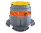 Caja registro pozo tierra pvc - para rayos balde