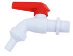 caño jardin pvc mango rojo