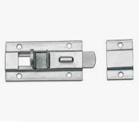 Cerrojo hechizo plano porta candado 3" no inc. Tornillos