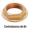 Contratuerca de Bronce para caños y otros